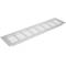 Grille de ventilation pour plinthes base en aluminium 350x80mm