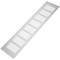 Grille de ventilation pour plinthes base en aluminium 350x80mm