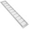 Lüftungsgitter für Fußleiste Aluminium 400x80mm