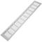 Ventilatierooster voor bodemplaat aluminium 450x80mm