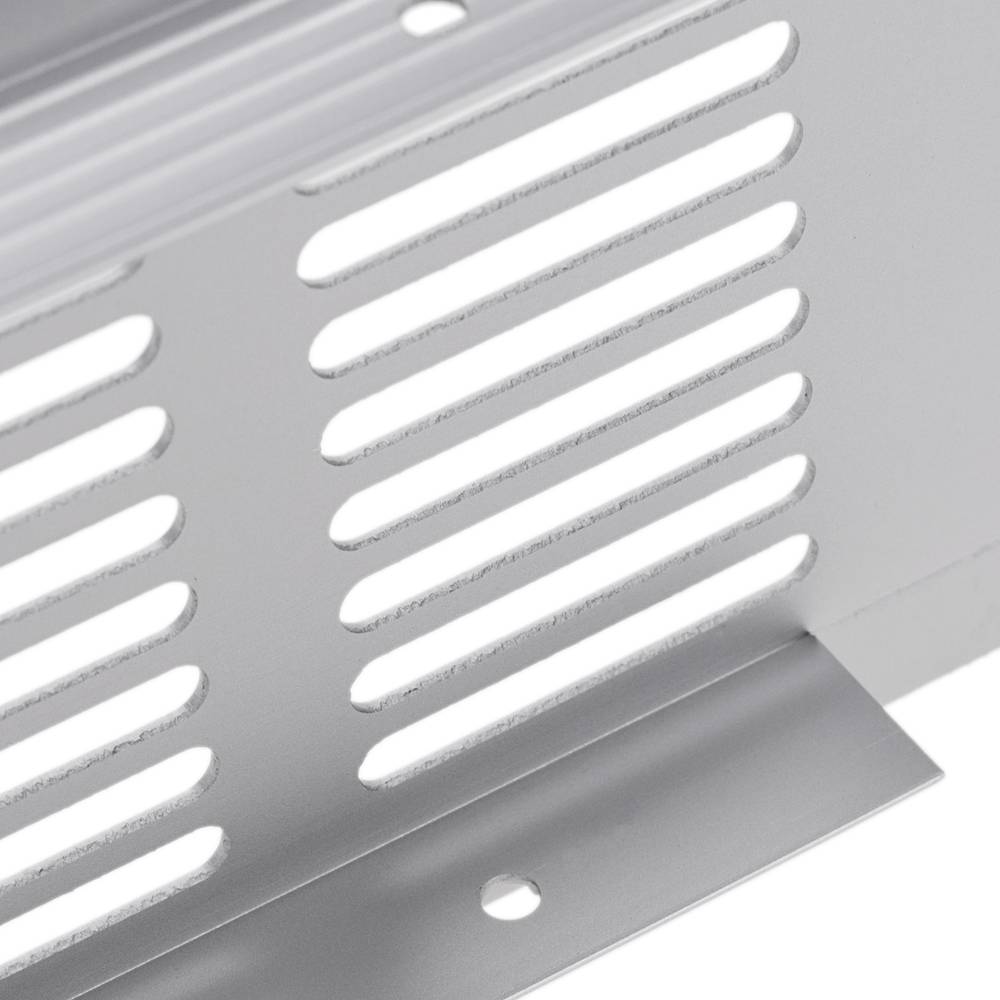 Grelha de ventilação para placa de base de alumínio 500x80mm