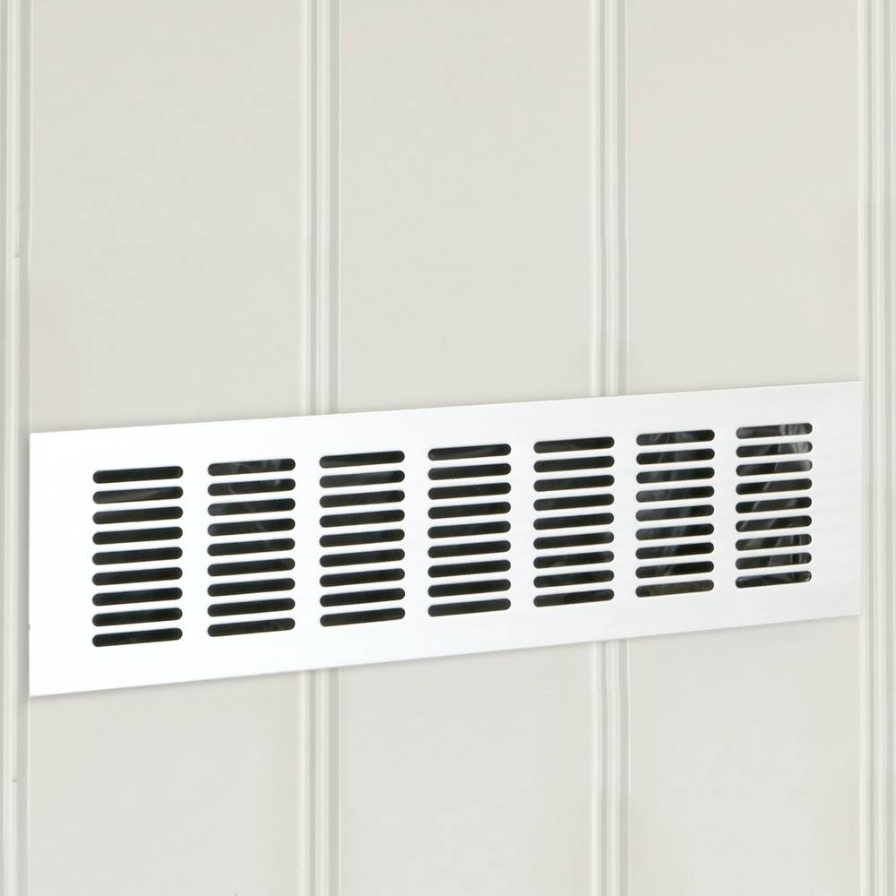 Ventilation grid for baseboard plate aluminum 550x80mm
