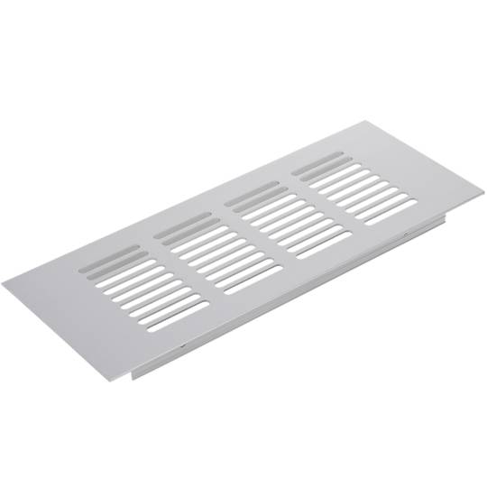 Lüftungsgitter für Fußleiste Aluminium 200x80mm