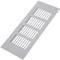Lüftungsgitter für Fußleiste Aluminium 200x80mm