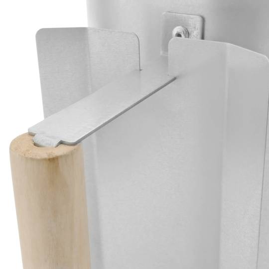 Cheminée d'allumage pour barbecue avec briquettes de charbon de bois BBQ