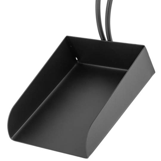 Colher para lareiras de ferro fundido 10,5 x 22,5 x 11,5 cm