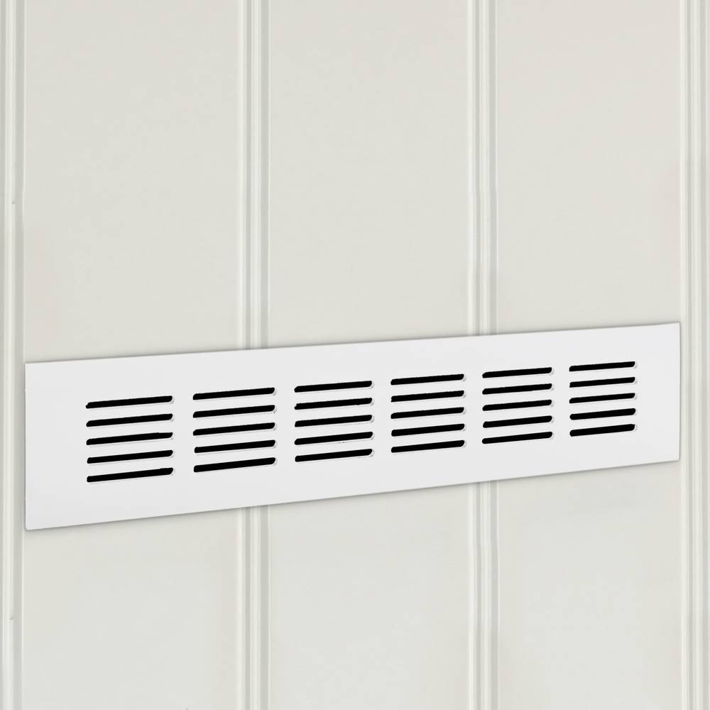 Ventilatierooster voor bodemplaat aluminium 200x50mm