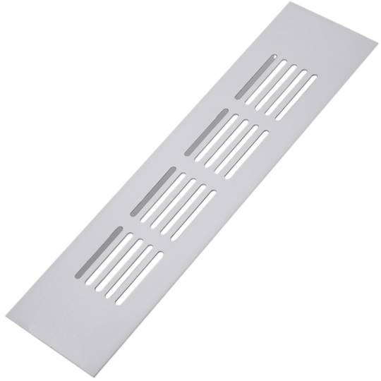 Ventilatierooster voor bodemplaat aluminium 200x50mm
