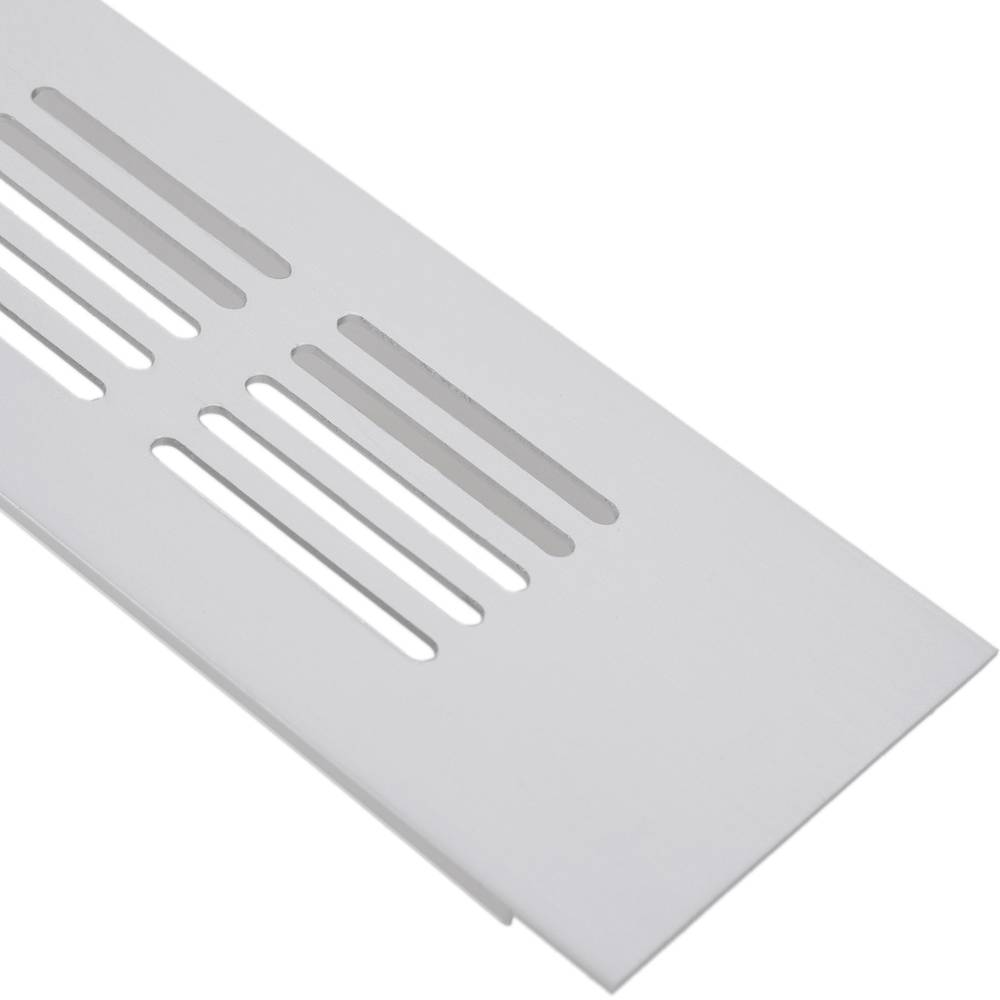Ventilatierooster voor bodemplaat aluminium 200x50mm