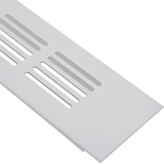 Ventilatierooster voor bodemplaat aluminium 200x50mm
