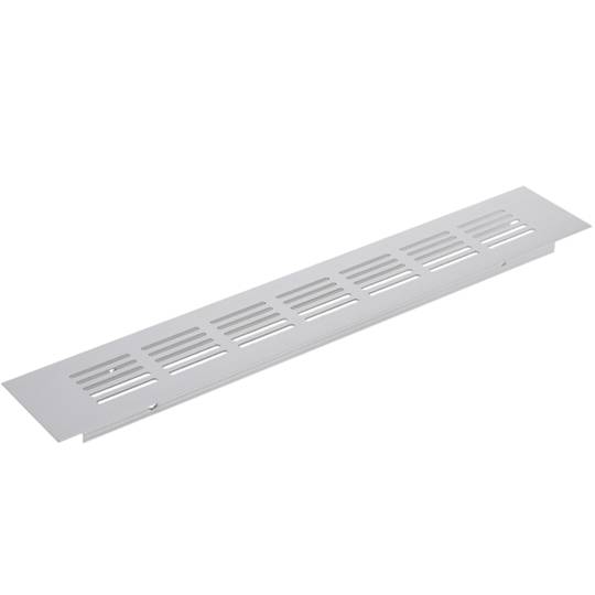 Ventilation grid for baseboard plate aluminum 300x50mm