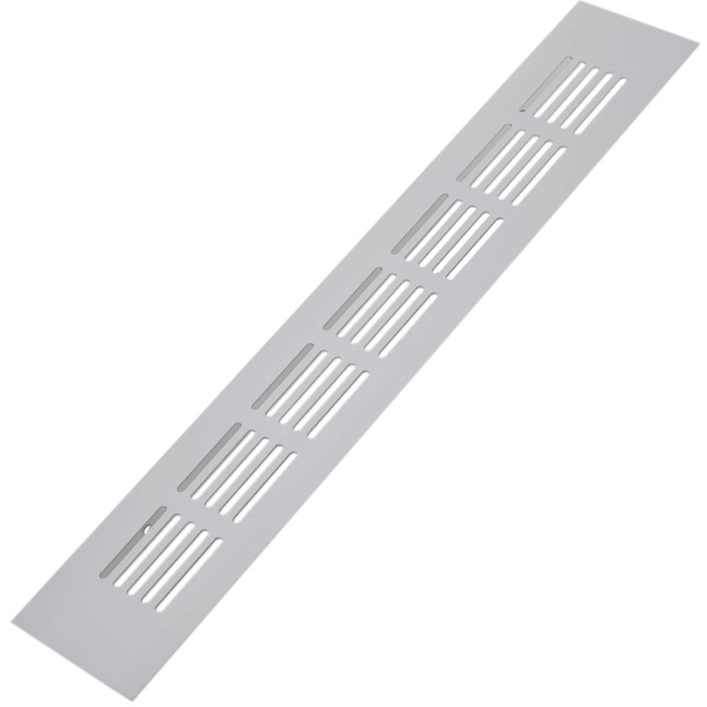 Ventilation grid for baseboard plate aluminum 300x50mm