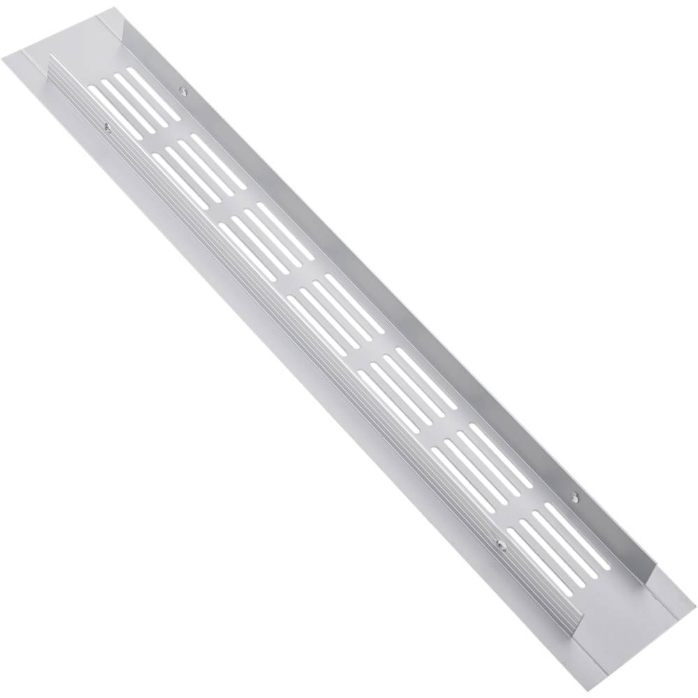 Ventilation grid for baseboard plate aluminum 300x50mm