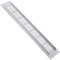 Ventilation grid for baseboard plate aluminum 300x50mm