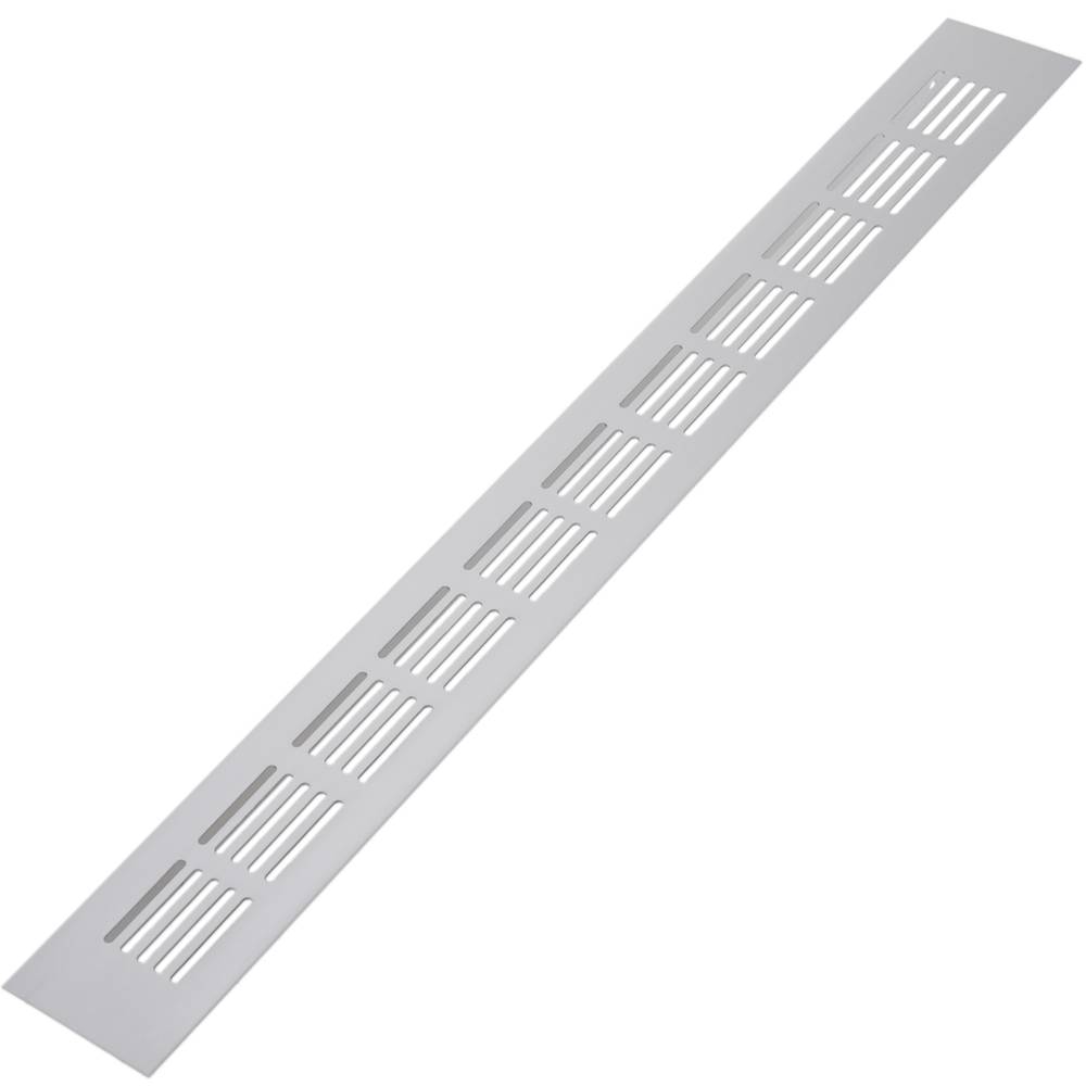 Lüftungsgitter für Fußleiste Aluminium 450x50mm