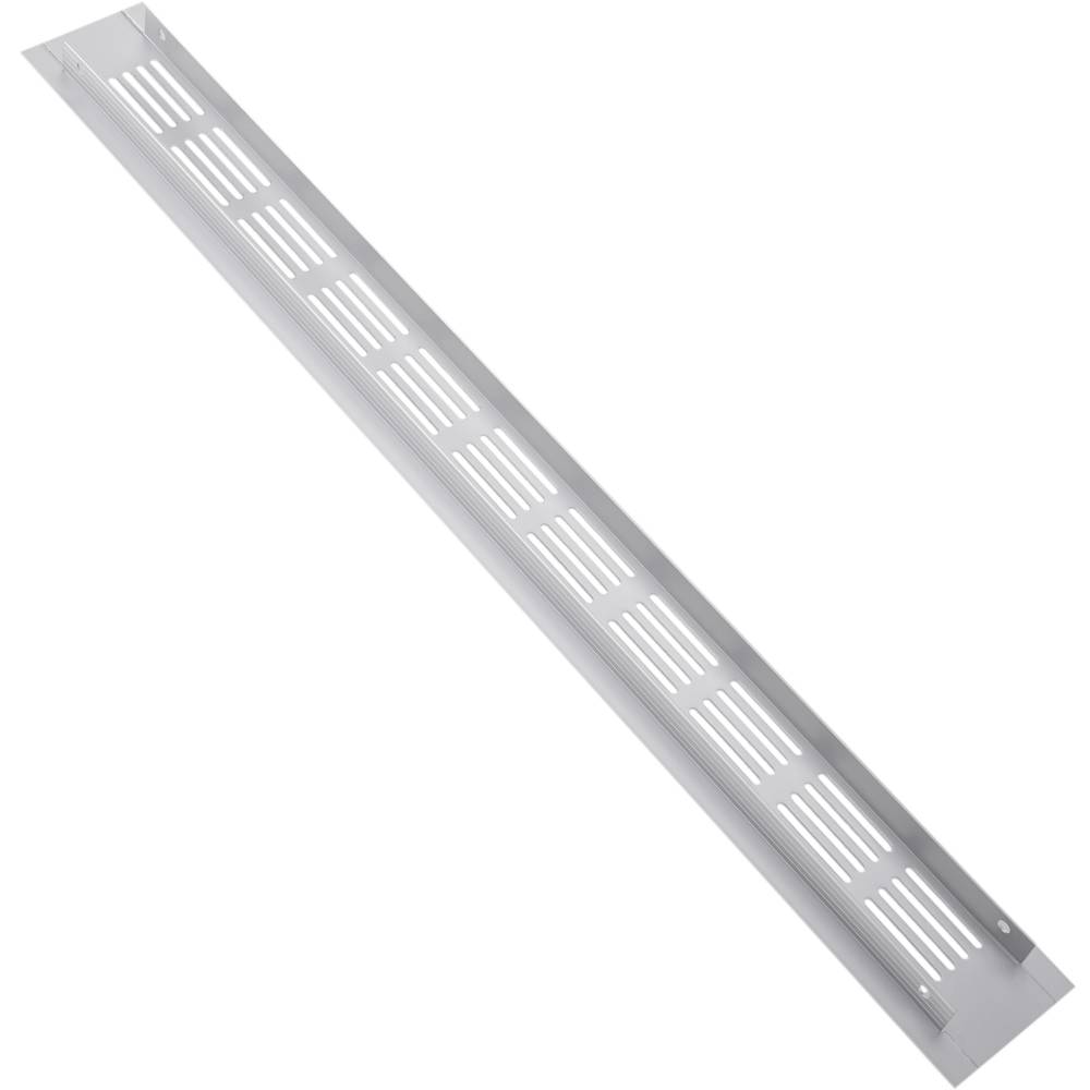 Lüftungsgitter für Fußleiste Aluminium 450x50mm