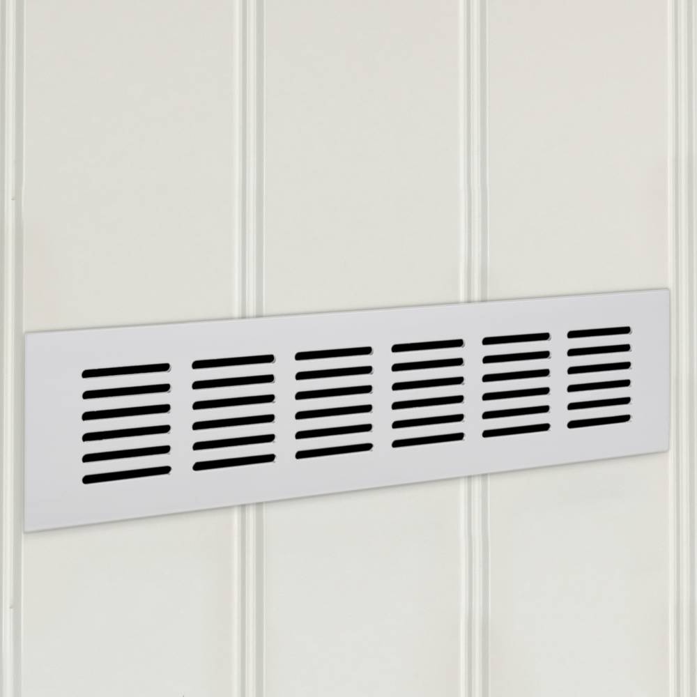 Grelha de ventilação para placa de base de alumínio 350x60mm