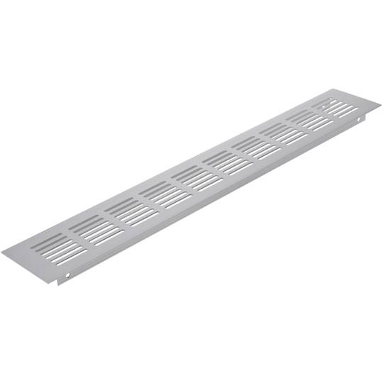 Reixeta de ventilació per sòcol placa alumini 400x60mm