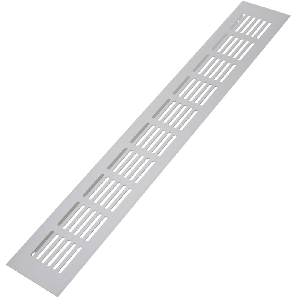 Reixeta de ventilació per sòcol placa alumini 400x60mm