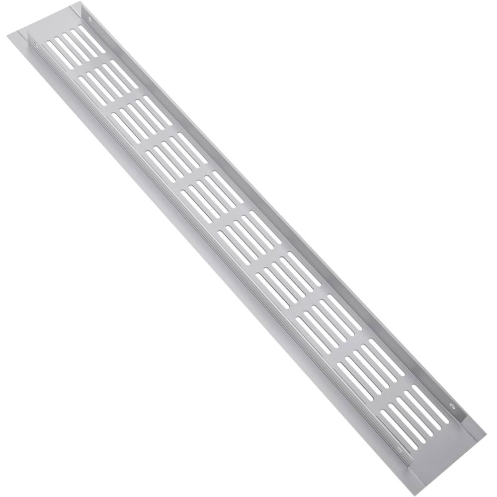 Reixeta de ventilació per sòcol placa alumini 400x60mm
