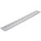 Rejilla de ventilación para zócalo aluminio 450x60mm
