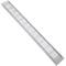Rejilla de ventilación para zócalo aluminio 500x60mm