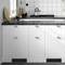 Kratka wentylacyjna do podstawy aluminiowej 300x60mm w kolorze czarnym