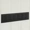 Kratka wentylacyjna do podstawy aluminiowej 300x60mm w kolorze czarnym