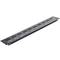 Kratka wentylacyjna do podstawy aluminiowej 400x60mm w kolorze czarnym