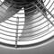 Extractor de aire de pared de 200 mm para ventilación industrial 2550 rpm cuadrado 310x310x48 mm plateado