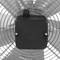 Extractor de aire de pared, de 400 mm para ventilación industrial 1360 rpm cuadrado 540x540x80 mm plateado