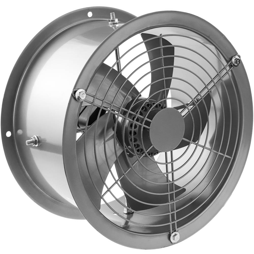 Tube Exhaust Fan 200mm for Industrial Ventilation 2550rpm Round