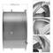 Ventilatore di scarico da 200 mm per ventilazione industriale 2550 rpm rotondo 260x260x180 mm argento