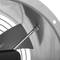 Ventilatore di scarico da 200 mm per ventilazione industriale 2550 rpm rotondo 260x260x180 mm argento