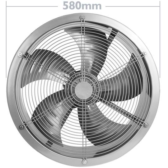Industrielüfter ventilatore industrial Rauchabzug Stallbelüfter 500x500 7000m³/h 