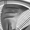 Ventilatore di scarico da 600 mm per ventilazione industriale 1350 rpm rotondo 670x670x280 mm argento
