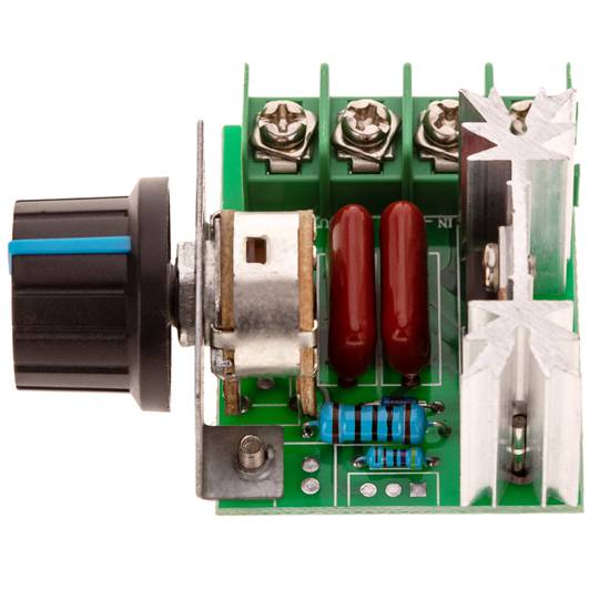 Regolatore di velocità della ventola 2000 W 4,5 cm x 4 cm x 2,2 cm