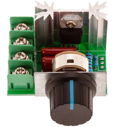 Regolatore di velocità della ventola 2000 W 4,5 cm x 4 cm x 2,2 cm