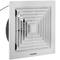 Extracteur de ventilateur, Extracteur d’air 250x250 mm, grande puissance d'aspiration, pour toilette cuisine garage