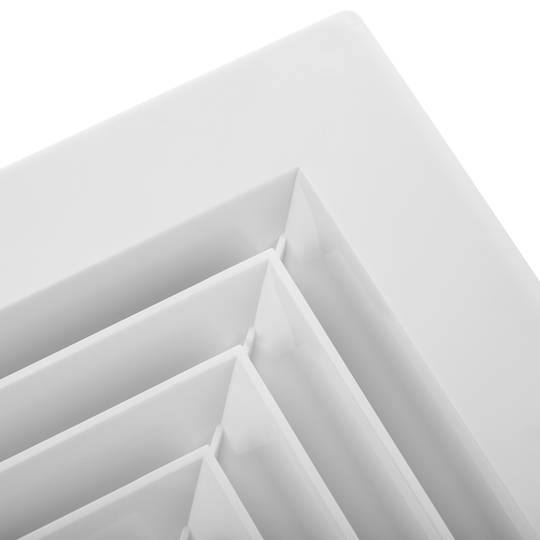 Ventilatore di scarico 305x305 mm, alta potenza di aspirazione, ideale per WC bagno cucina ripostiglio garage