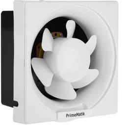Exhaust fan, Extractor fan, 195X195 mm, without cover with non-return system for WC bathroom kitchen storage room garage