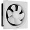 Extracteur de ventilateur, Extracteur d’air 290x290 mm, sans couvercle avec système anti-retour, pour toilette cuisine garage