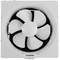 Extracteur de ventilateur, Extracteur d’air 290x290 mm, sans couvercle avec système anti-retour, pour toilette cuisine garage