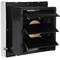 Ventilador de escape, Extractor de aire 190x190 mm con sistema antirretorno para baño lavabo cocina trastero garaje