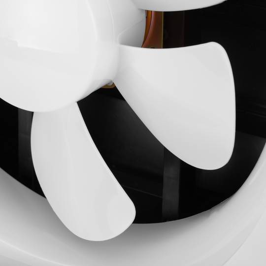 Ventilador de escape, Extractor de aire 285x285 mm con sistema antirretorno para baño lavabo cocina trastero garaje