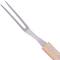 Carving fork for 40 cm stainless steel barbecues