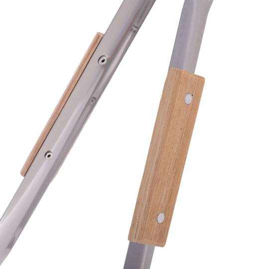 Pinza per barbecue in acciaio inossidabile da 36 cm con punte seghettate