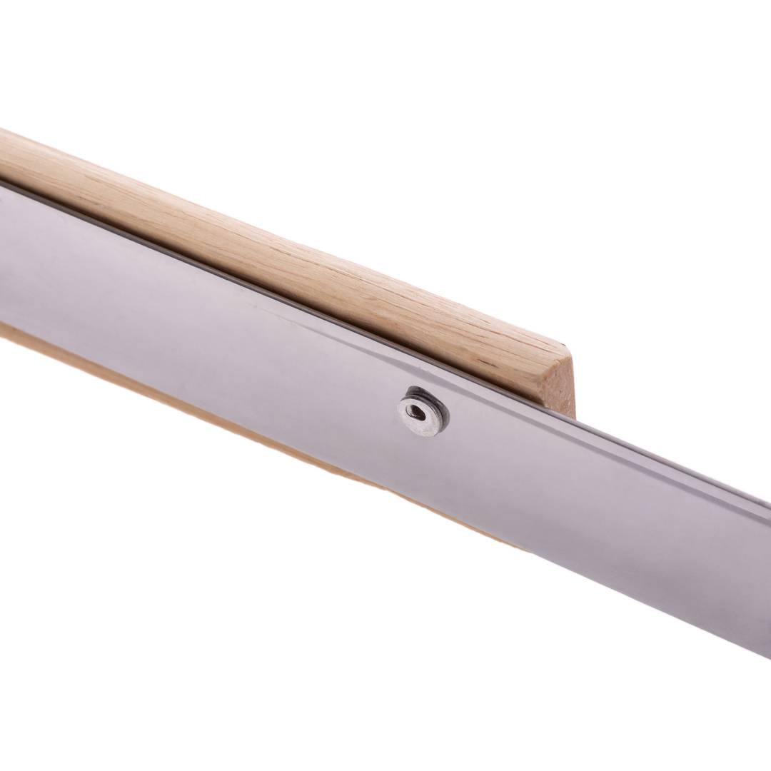 Pinza per barbecue in acciaio inossidabile da 36 cm con punte seghettate