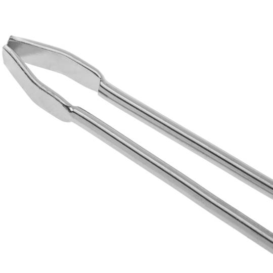 Pinça para churrasco de aço inoxidável cromado 35 cm
