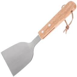 Espátula de hambúrguer de aço inoxidável de 25 cm